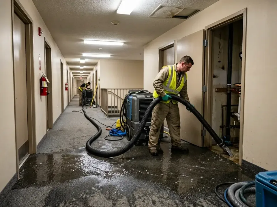 multi-unit-apartment-hallway-f-005 — frequently asked questions, Emergency Burst Pipe Water Extraction & Removal in Haleyvil…